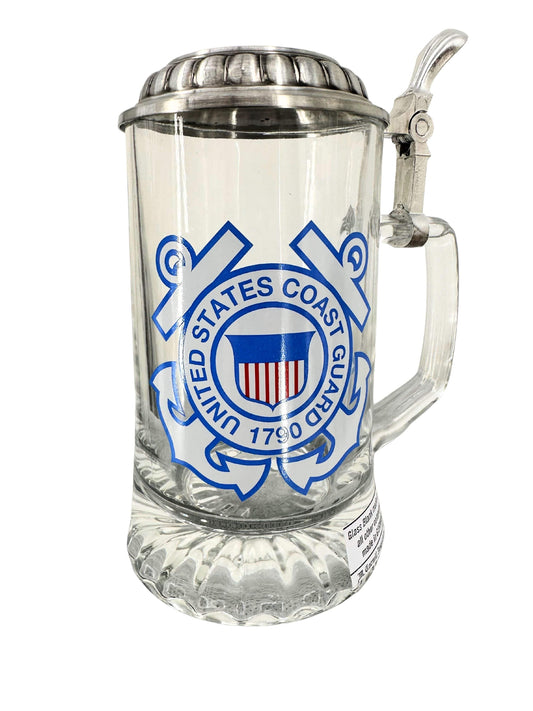 Cornell Beverage Holder Coast Guard Glass Stein