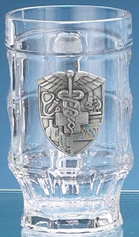Cornell Beverage Holder Medical Glass Facet Mug