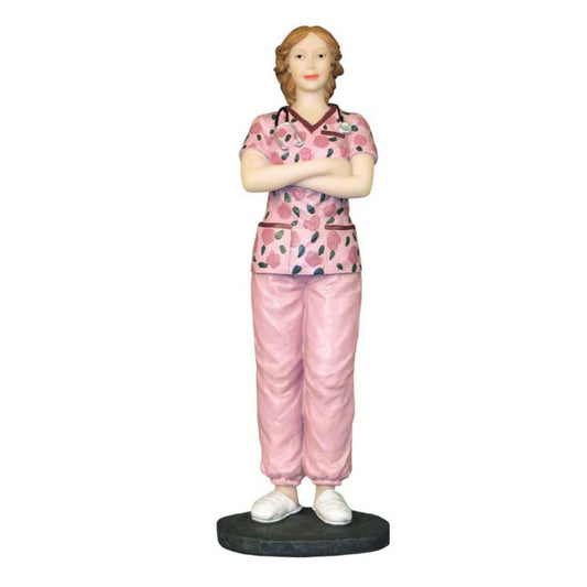 Positive Image figurine Female Nurse Figurine - White