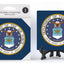 SJT Coaster United States Air Force absorbent stone coaster with easel