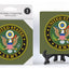 SJT Coaster United States Army absorbent stone coaster with easel