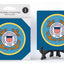 SJT Coaster United States Coast Guard absorbent stone coaster with easel