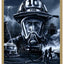 SJT Wall Decor Firefighter Dominate the Fire. 5" x 10" wood plaque, sign