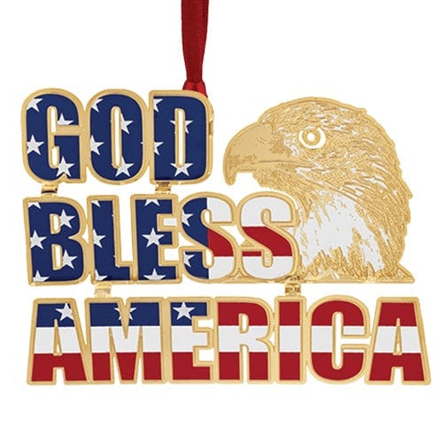 Beacon Design Ornament God Bless America Ornament