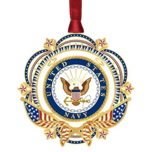 Beacon Design Ornament Patriotic U.S. Navy Ornament