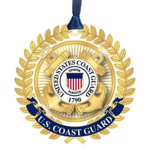 Beacon Design Ornament US Coast Guard Logo Ornament