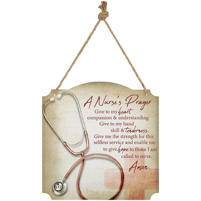 Carson Wall Decor "Nurse's Prayer" Metal Wall Decor