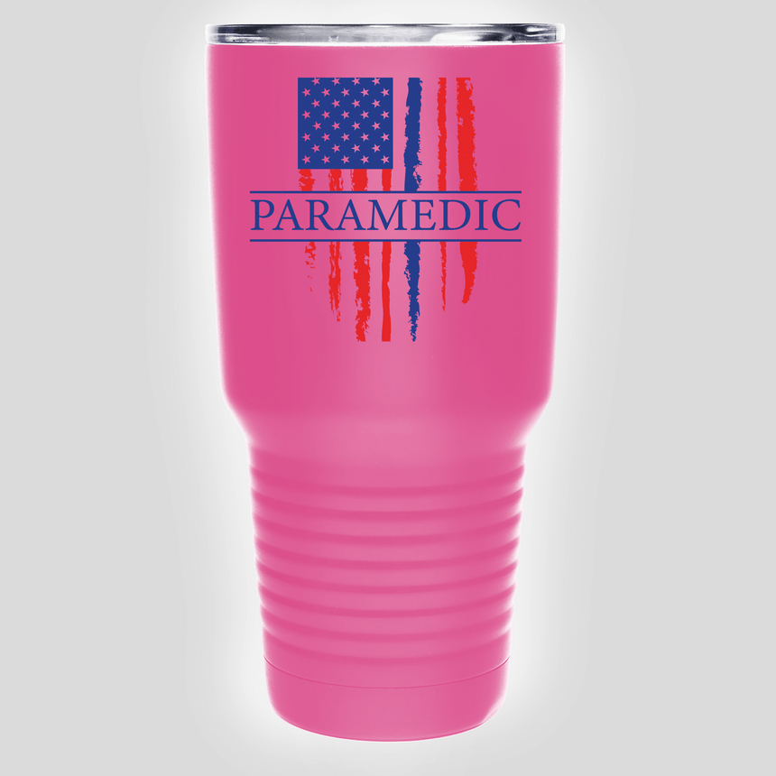 Completeful Beverage Holder Pink Paramedic EMT Tumbler