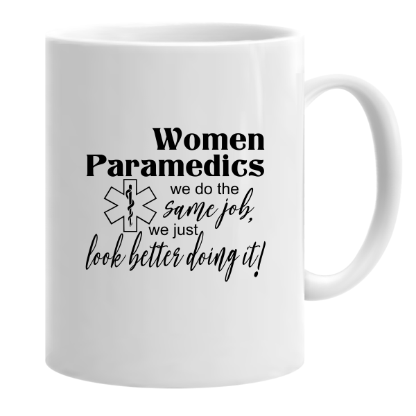 Completeful Beverage Holder Women Paramedics Coffee Mug