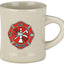 Cornell Beverage Holder Fireman White Diner Mug
