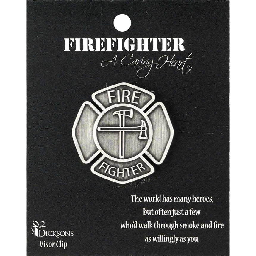 Dicksons Auto Gift FIREFIGHTER VISOR CLIP