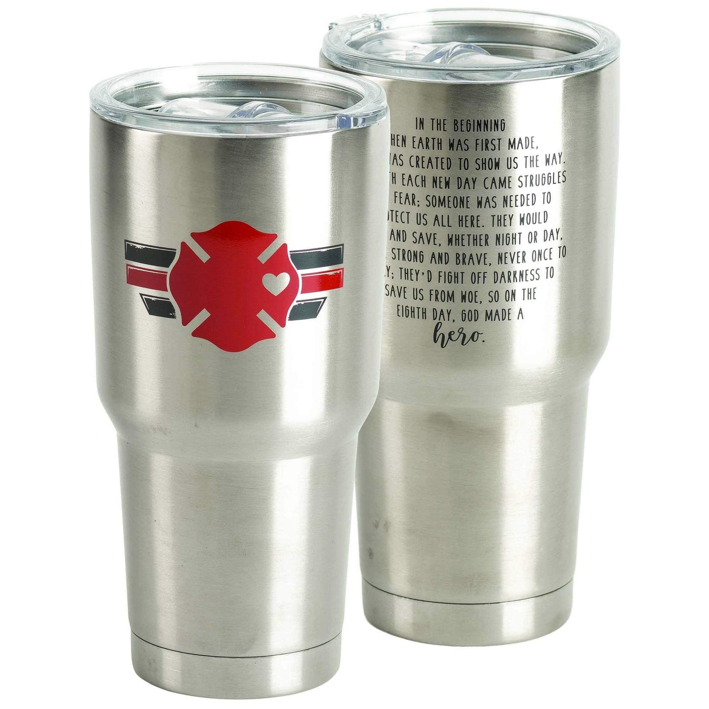 Dicksons Beverage FIREFIGHTER EXTRA LARGE TRAVEL TUMBLER