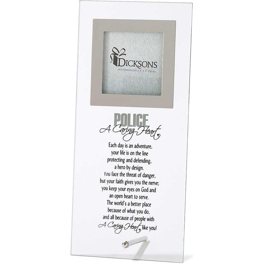 Dicksons Desk Decor Police Glass Photo Frame
