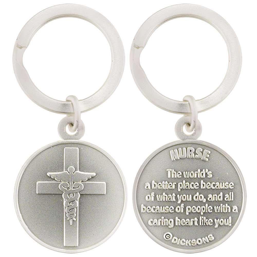 Dicksons Keyring Nurse Keyring - A Caring Heart