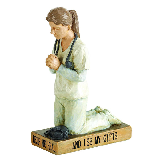 Dicksons Statue CALLED TO PRAY NURSE FIGURINE