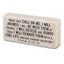 Lighthouse Christian Products Desk Decor When They Call On Me Scripture Stone