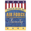 Magnolia Lane Garden Flags & Windsocks Air Force Family Garden Flag