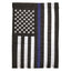 Magnolia Lane Garden Flags & Windsocks Police Blue Stipe Garden Flag
