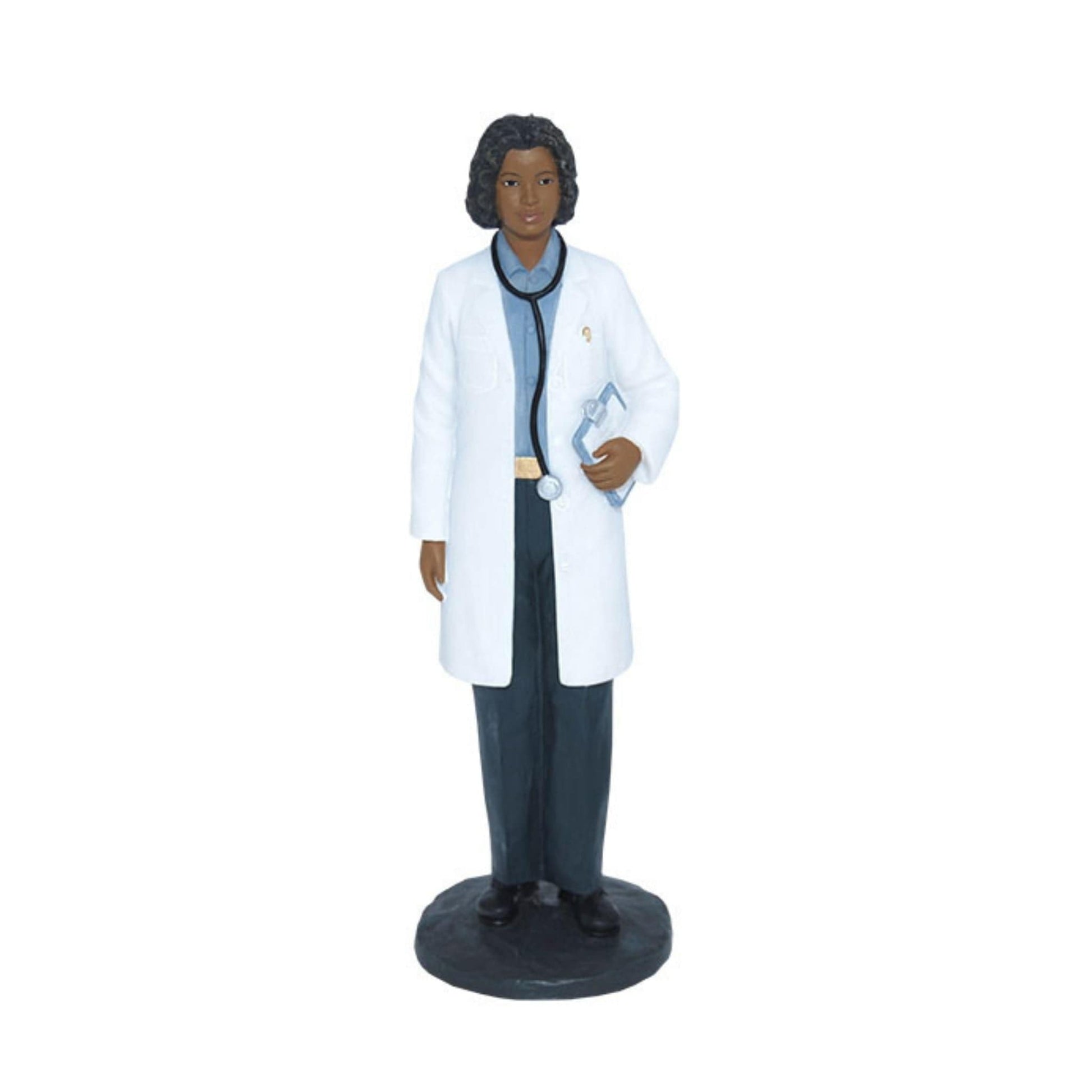 Positive Image Desk Decor Doctor Figurine - Black Female