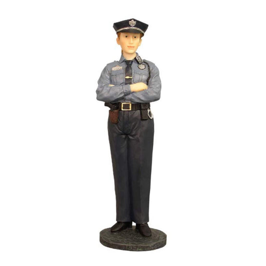 Positive Image Desk Decor Policewoman Figurine